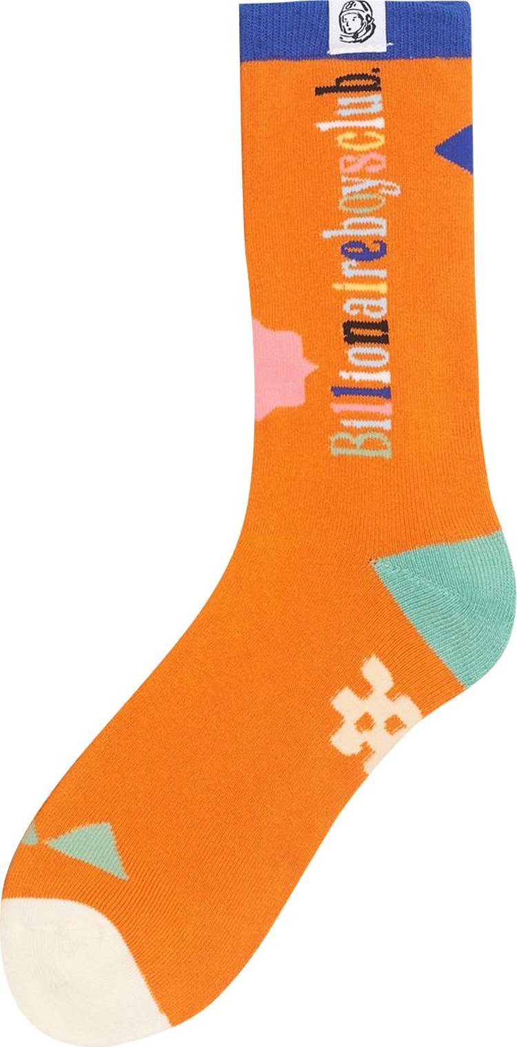 Billionaire Boys Club Slips Socks Orange Peel