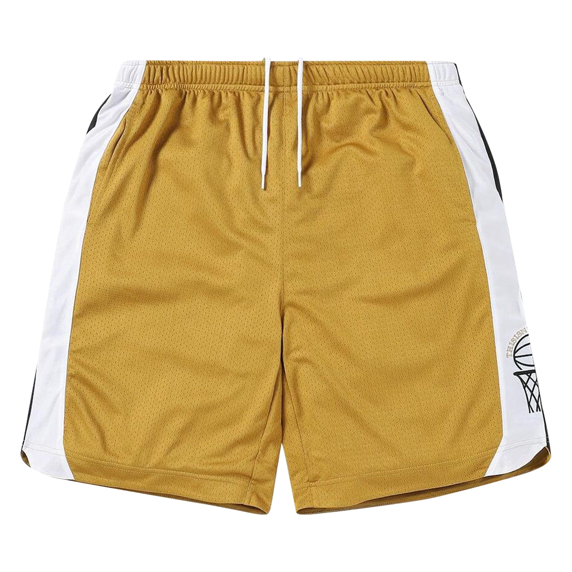 【THISISNEVERTHAT】Basketball Short Gold Buy thisisneverthat Basketball Short 'Gold' - TN241TSONS02