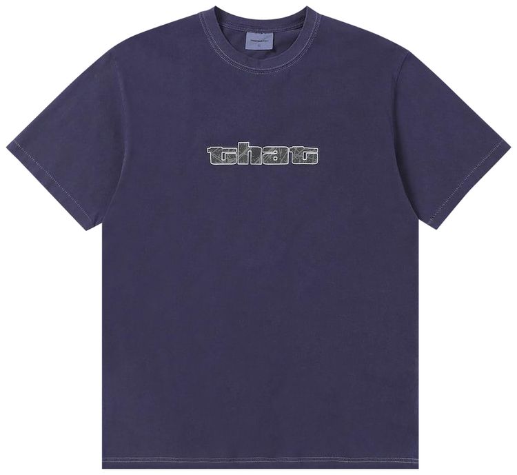 thisisneverthat Big Initial Tee Purple