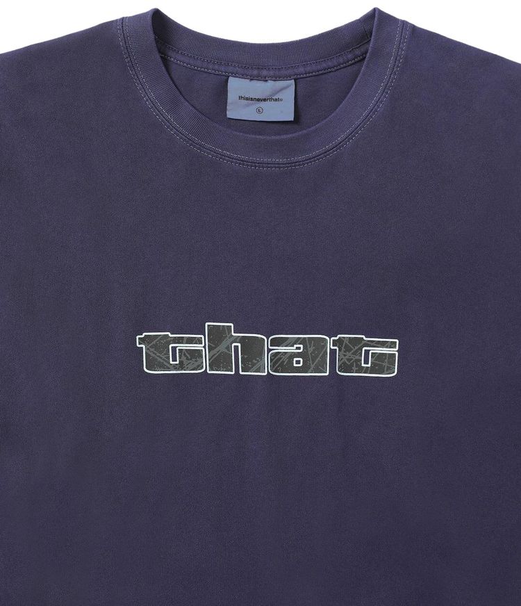 thisisneverthat Big Initial Tee Purple