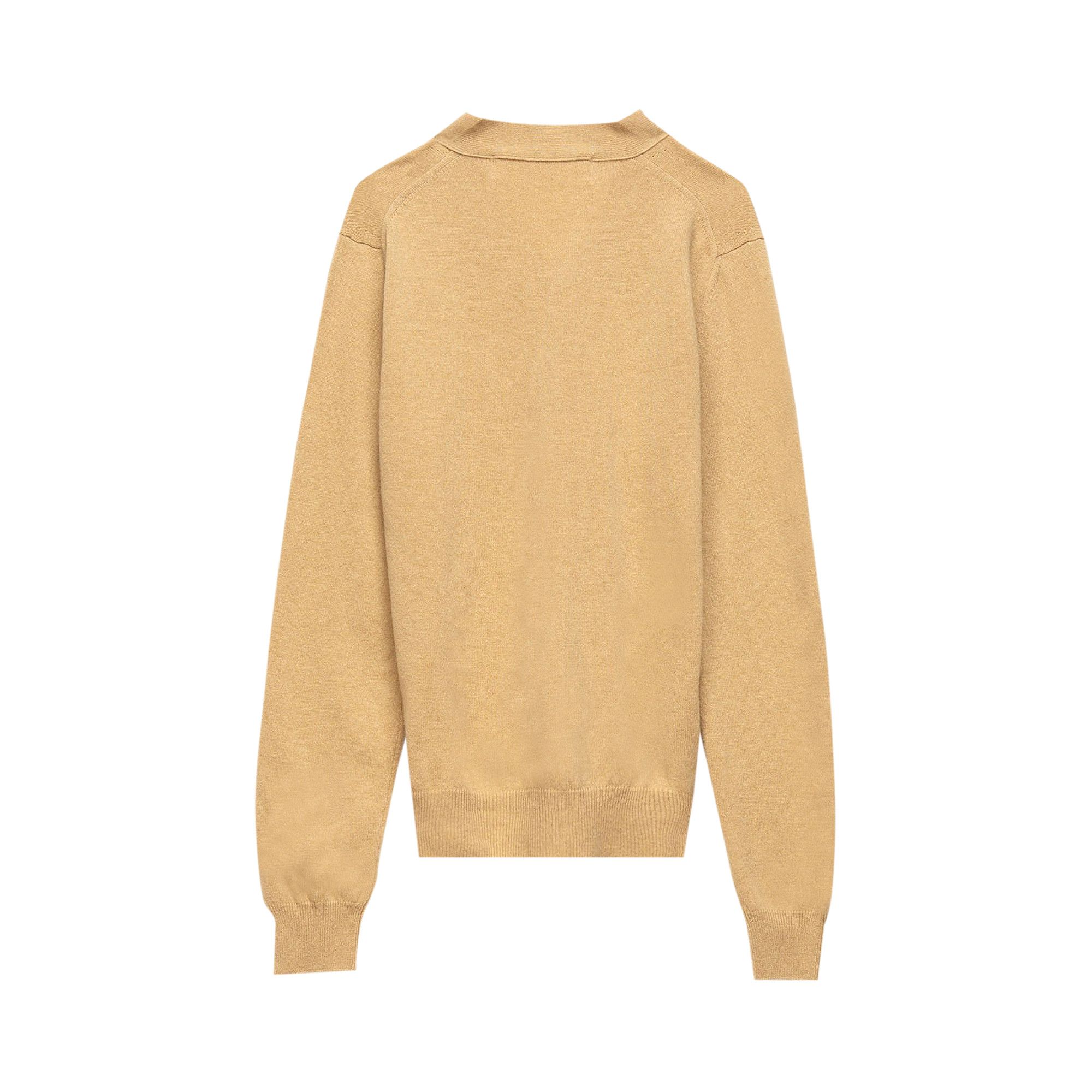 Buy Comme des Garçons PLAY V-Neck Cardigan 'Beige' - P1N024