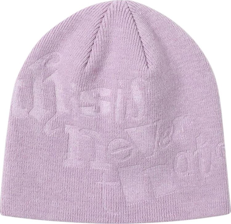 thisisneverthat Debossed No Cuff Beanie 'Pink'