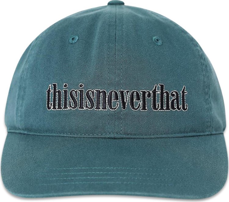 thisisneverthat Double Stitch Onyx Cap Green