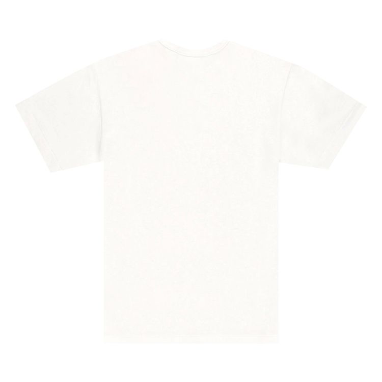 Comme des Garcons PLAY Camouflage Half Heart Tee White