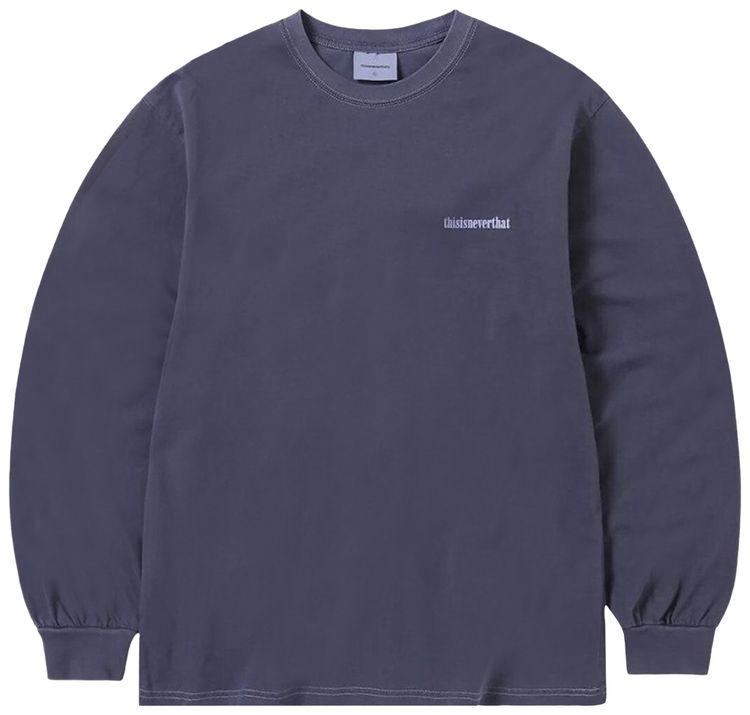 thisisneverthat Flame Onyx Long Sleeve Tee Purple