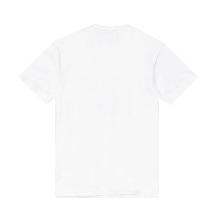 Comme des Garcons PLAY Half Polka Dot Heart Tee White