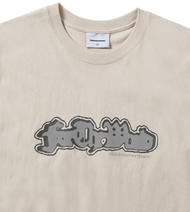 thisisneverthat FTW Reflective Tee Beige
