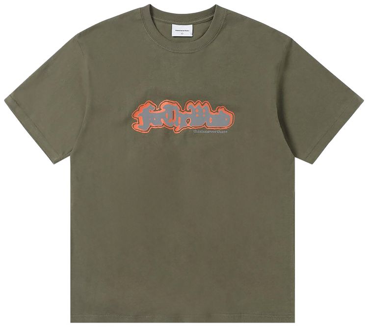 thisisneverthat FTW Reflective Tee Olive