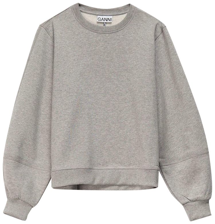 GANNI Software Isoli Crew Grey