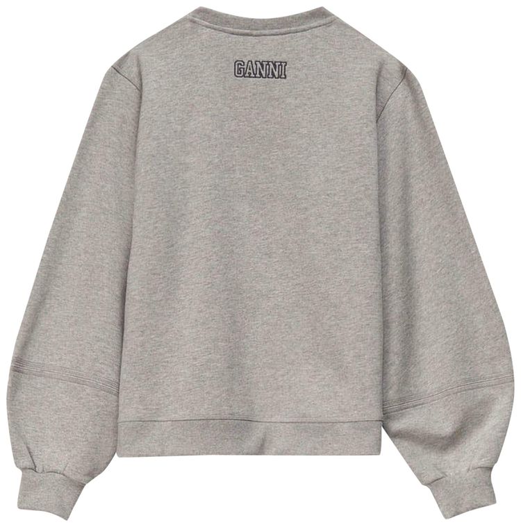 GANNI Software Isoli Crew Grey