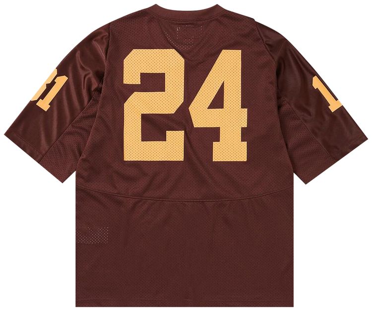 thisisneverthat Mesh Football Jersey Burgundy