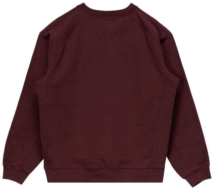 Helmut Lang Copyright Sweatshirt Crimson Night