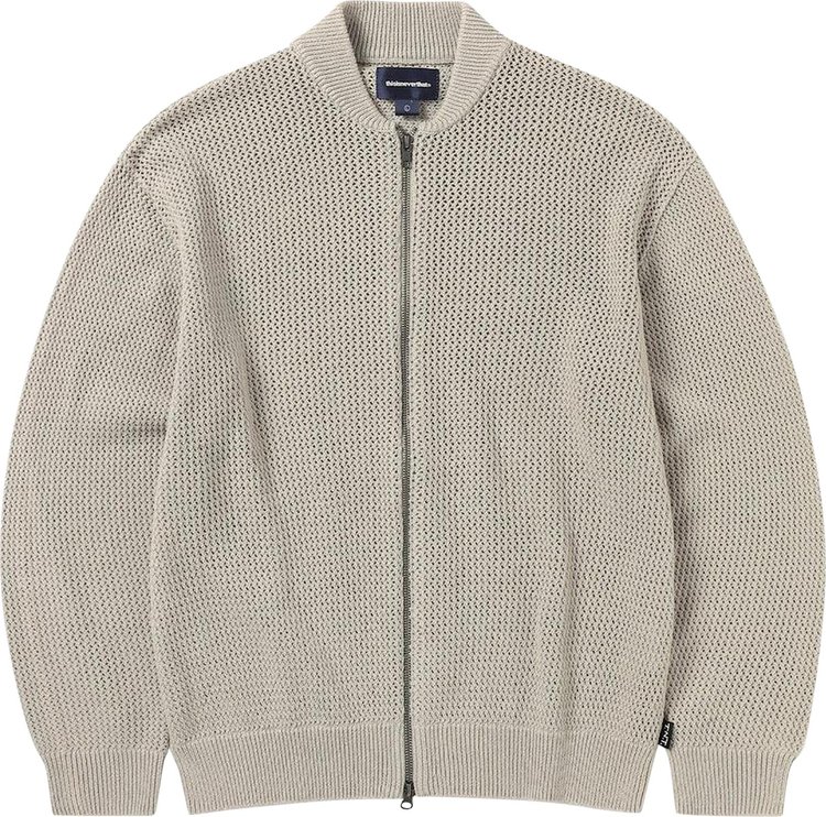 thisisneverthat Net Knit Jacket Beige