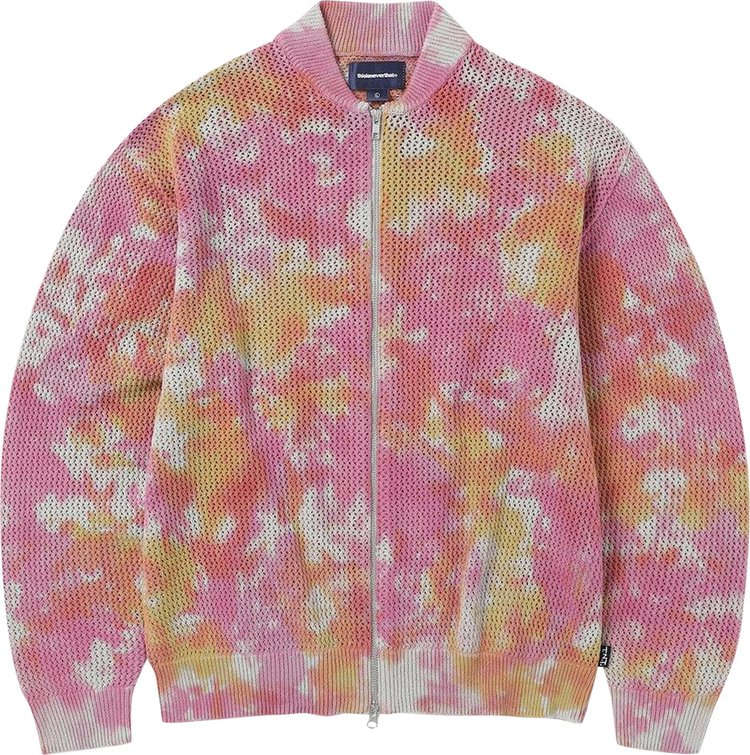 thisisneverthat Net Knit Jacket Pink