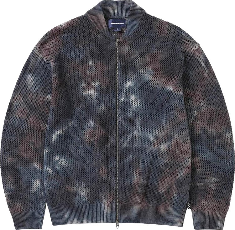 thisisneverthat Net Knit Jacket Indigo