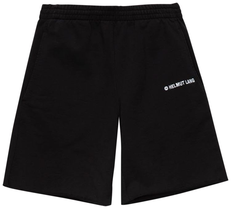 Helmut Lang Logo Sweatshort Black