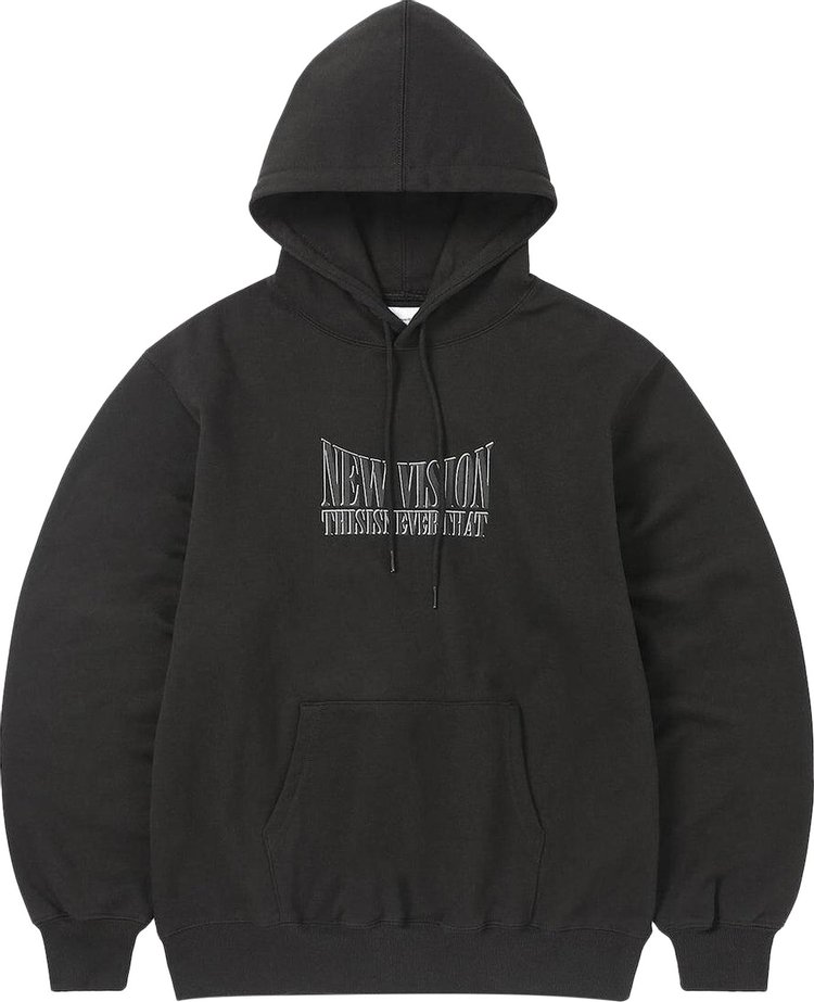 thisisneverthat New Vision Hoodie 'Off Black'