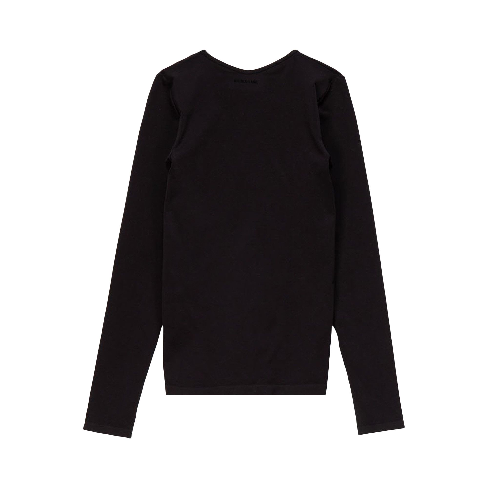 Buy Helmut Lang Slash V-Neck Long-Sleeve Top 'Black