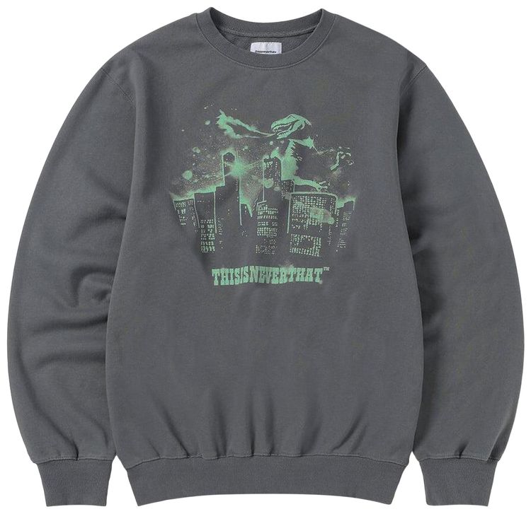 thisisneverthat Nightmare Crewneck Dark Grey