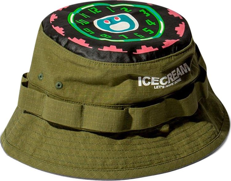 Icecream Army Bucket Hat 'Vineyard Green'