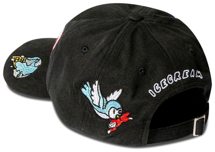 Icecream House Twill Hat Black