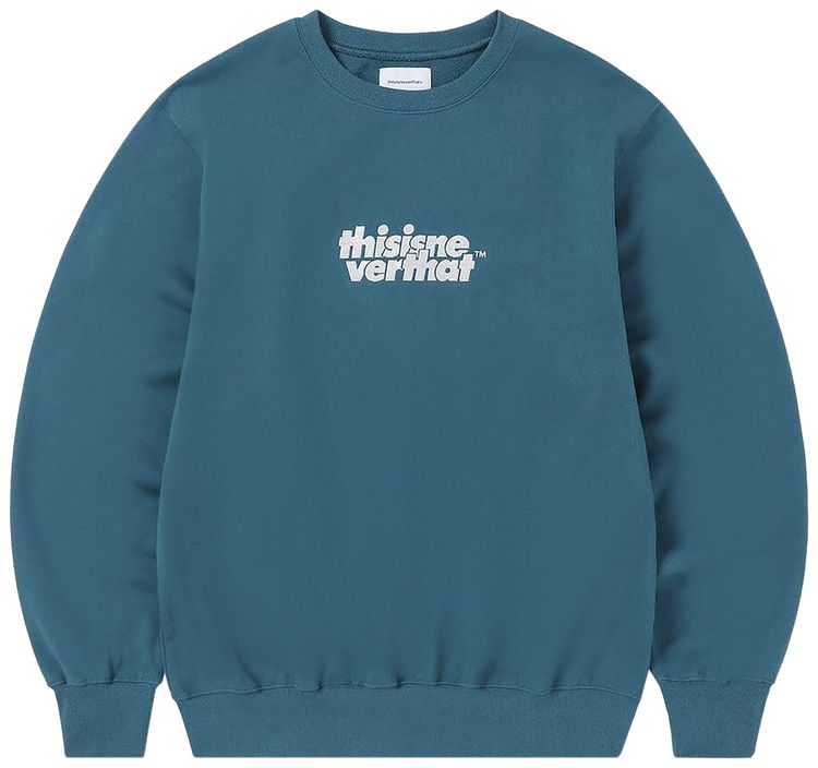 thisisneverthat OL Logo Crewneck Light Navy