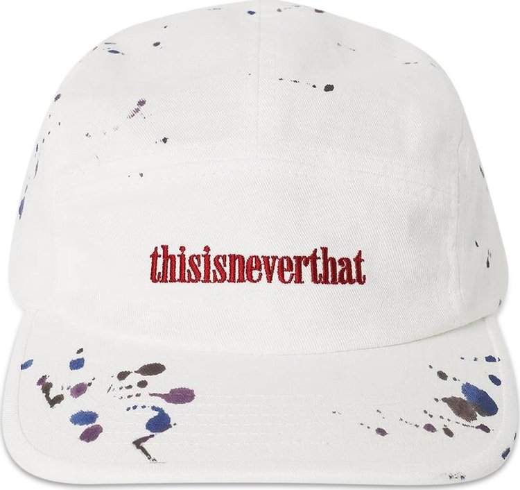 thisisneverthat Painted Camp Cap White