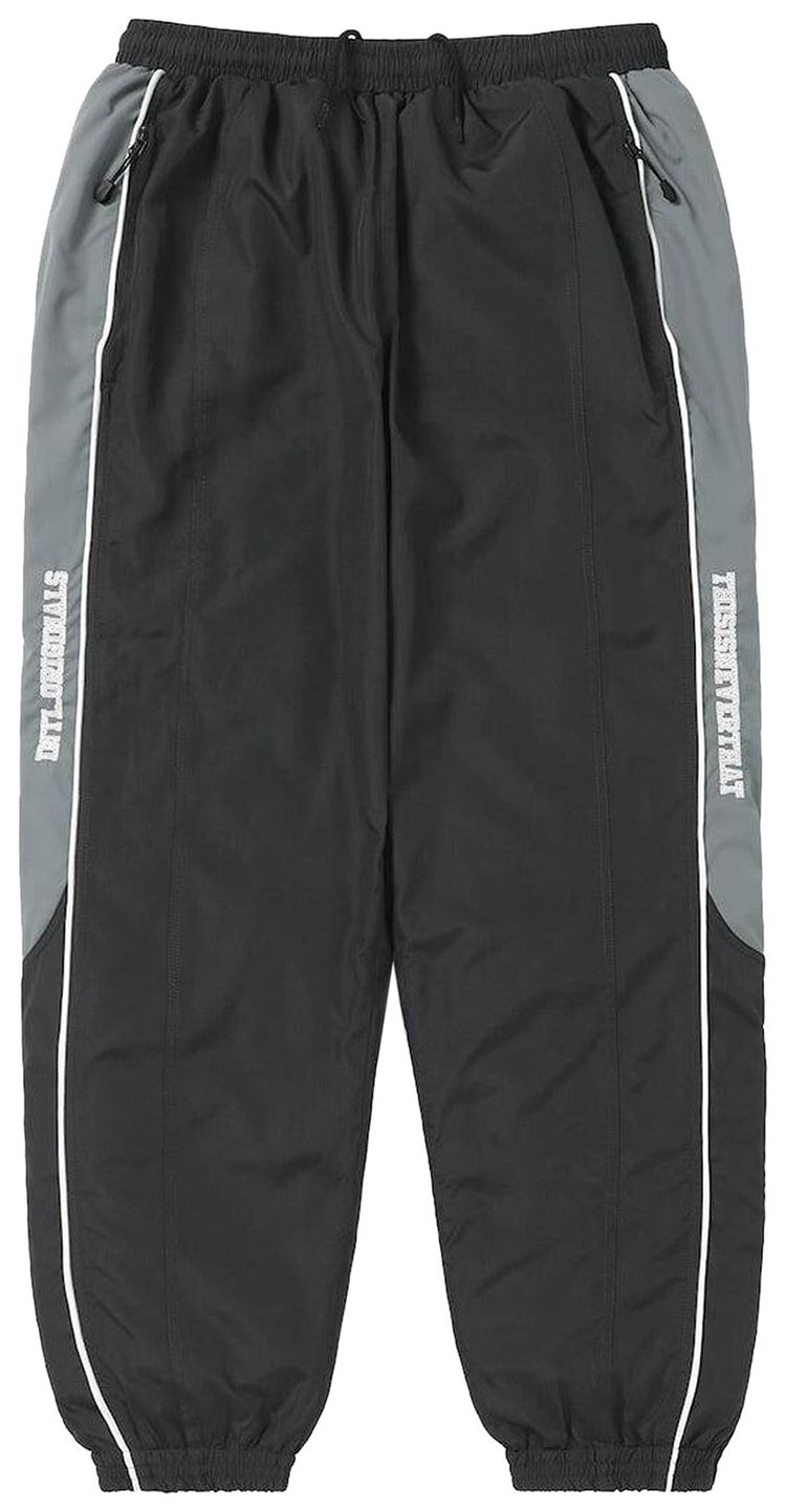 thisisneverthat Paneled Track Pant Black