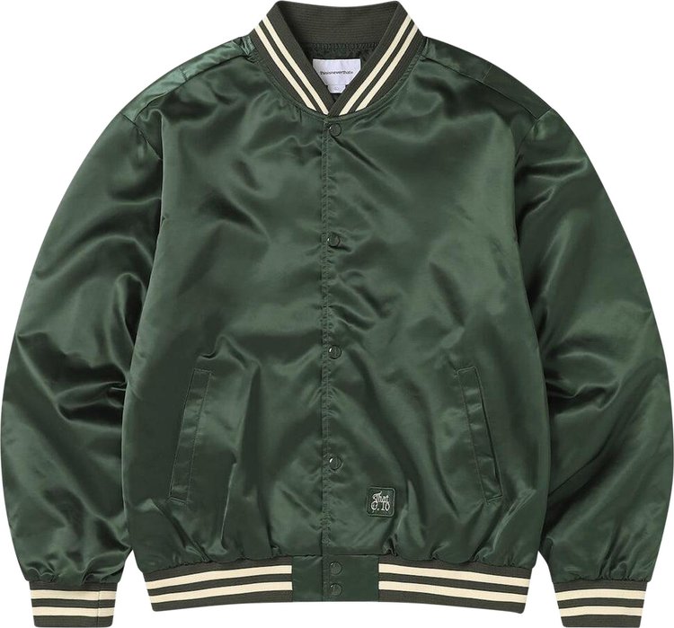 thisisneverthat Satin Jacket Olive