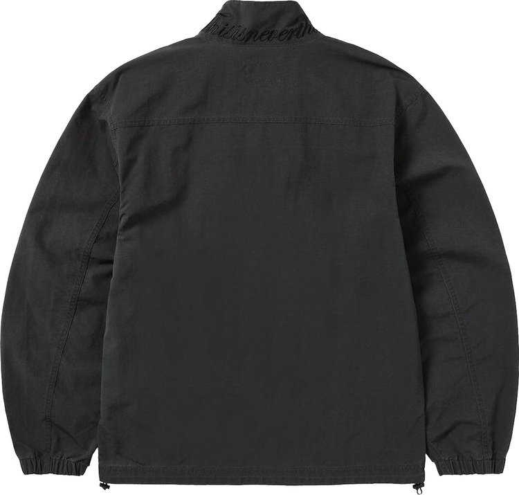 thisisneverthat Script Track Jacket Black