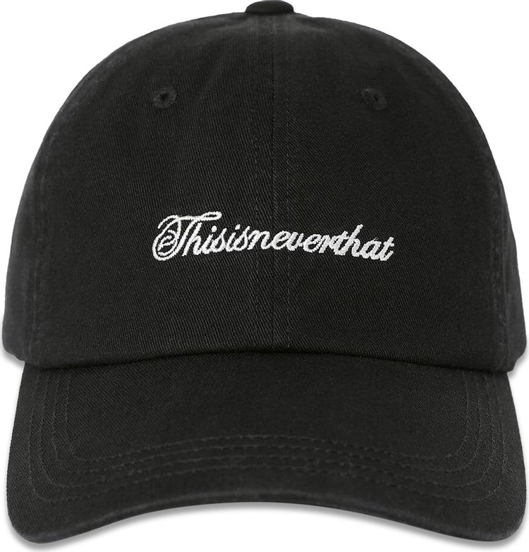 thisisneverthat Sct Logo Cap Black