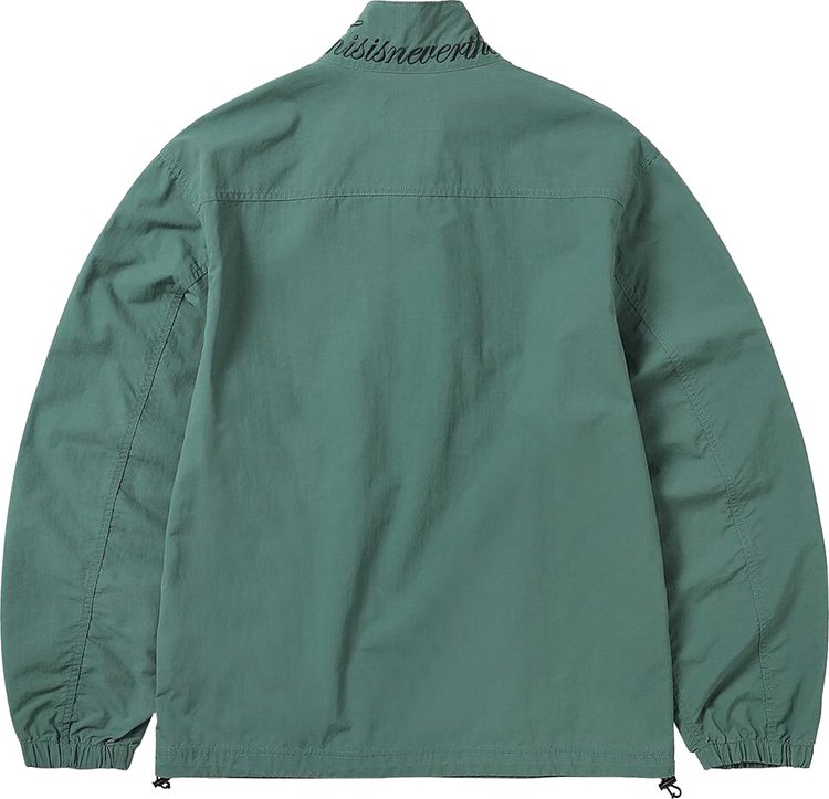 thisisneverthat Script Track Jacket Green