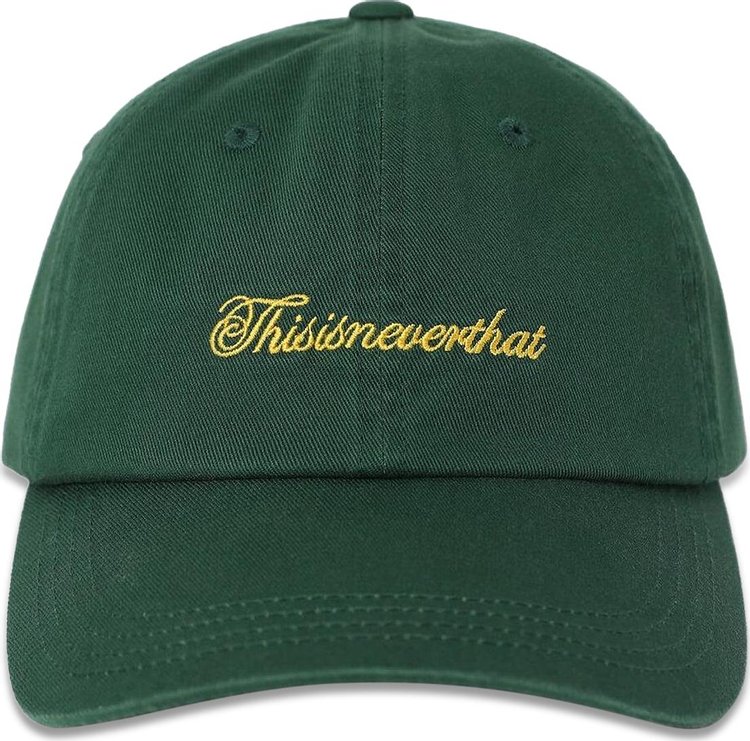 thisisneverthat Sct Logo Cap Green