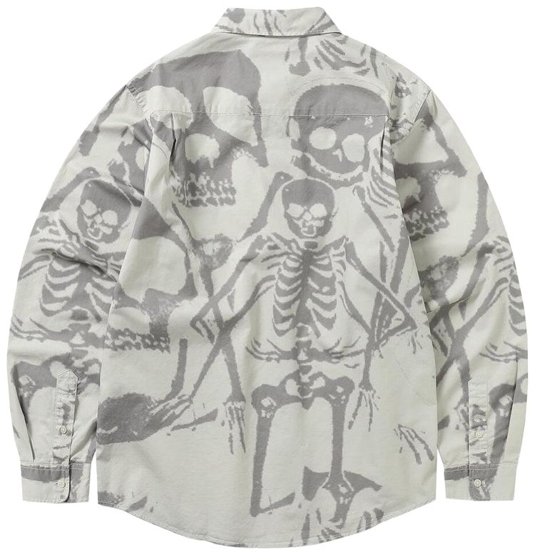 thisisneverthat Skeletons Shirt Stone