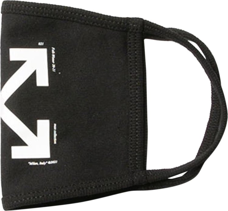 Off White Arrow Mask Black