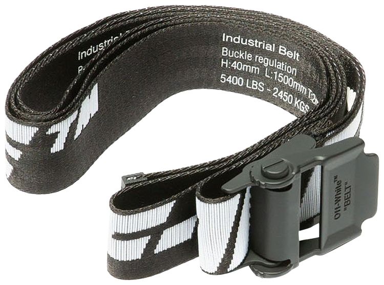 Off White 20 Industrial Belt Black