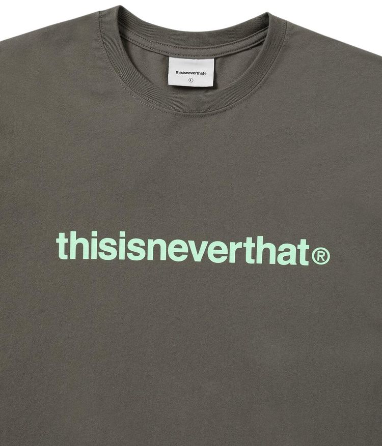 thisisneverthat T Logo Long Sleeve Tee Dark Mocha