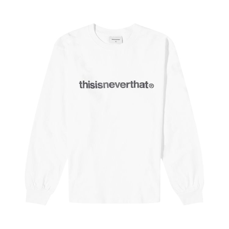 thisisneverthat T Logo Long Sleeve Tee White