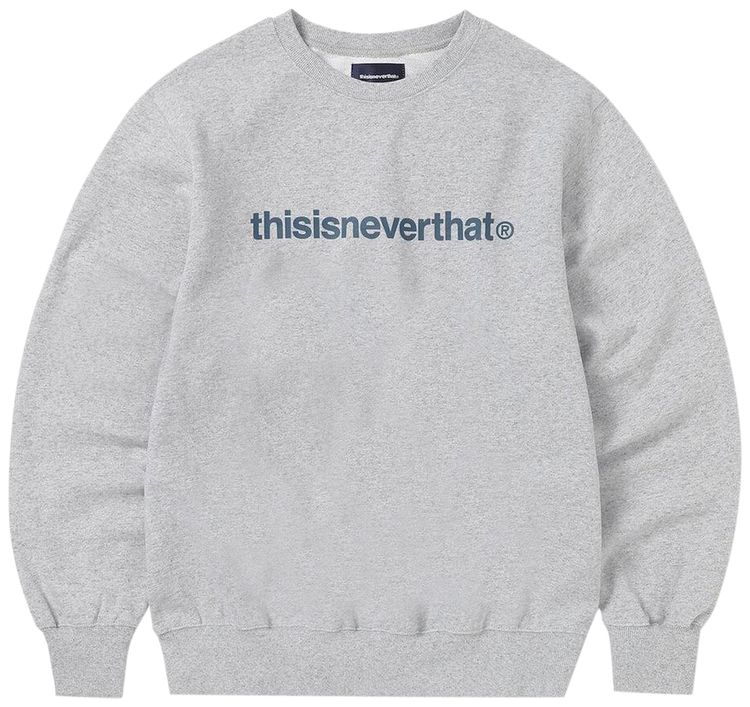 thisisneverthat T Logo LT Crewneck Heather Grey