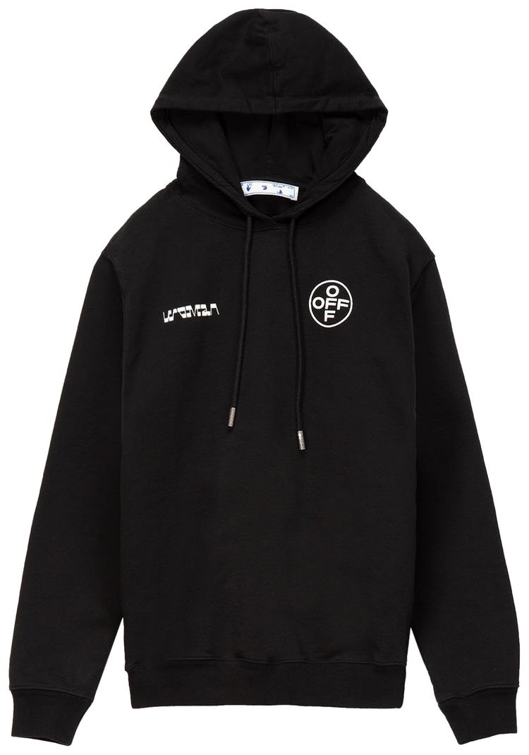 Off White Painting Reg Hood Black