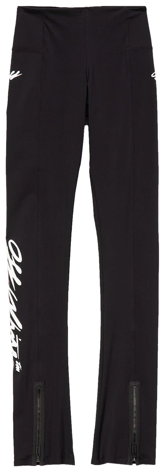 Off White Athleisure Split Legging Black