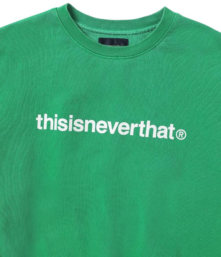 thisisneverthat T Logo LT Crewneck Green