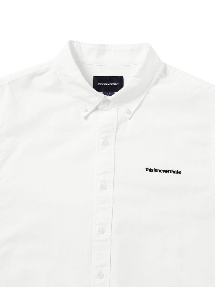 thisisneverthat T Logo Oxford Shirt White