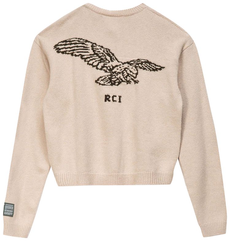 Reese Cooper Hunting With Hawks Sweater Cream