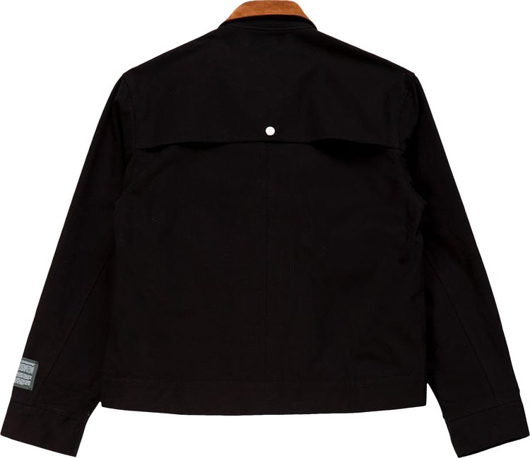 Reese Cooper Canvas Work Jacket Black