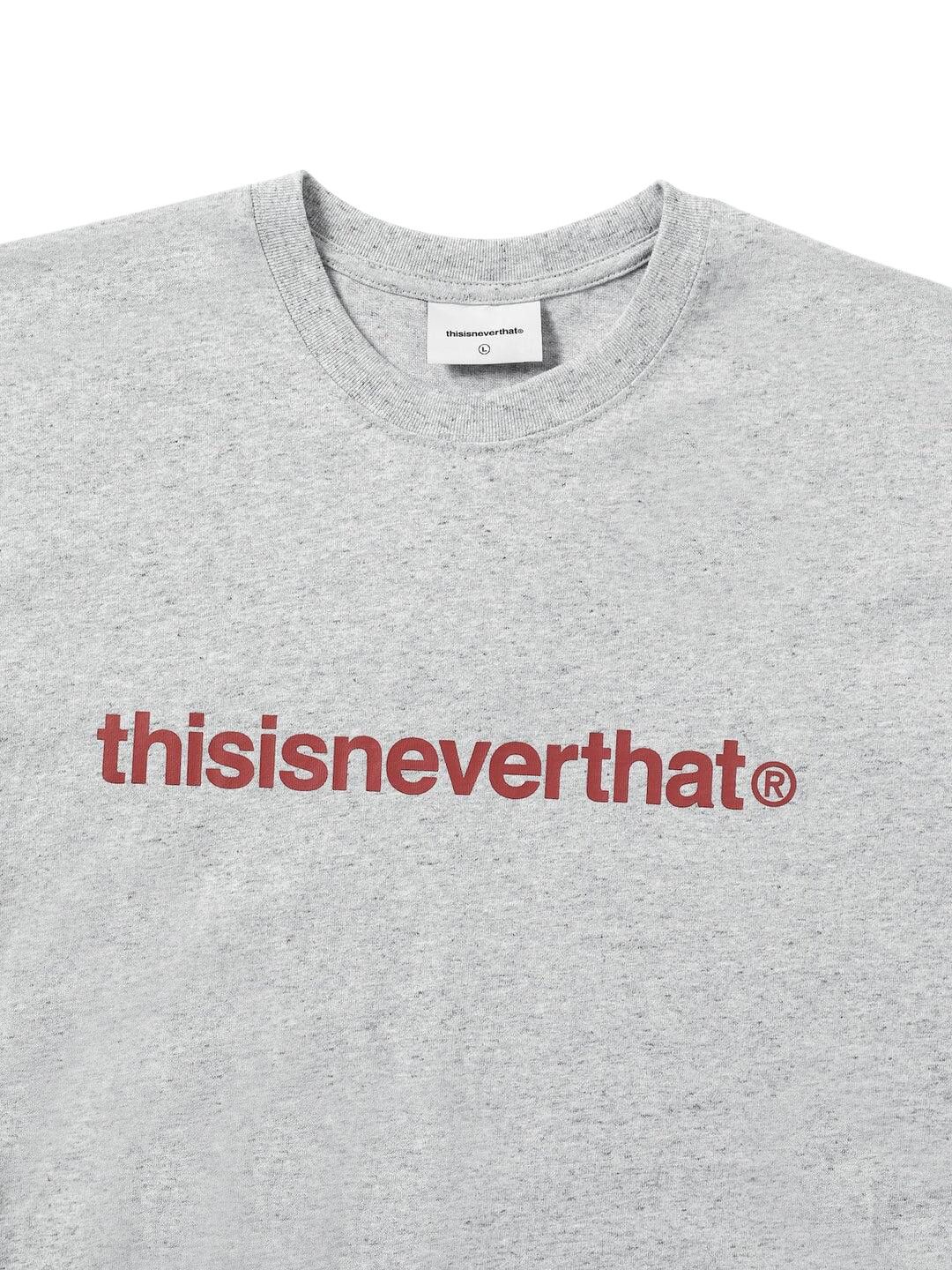Buy thisisneverthat T-Logo Tee 'Heather Grey' - TN240TTSST01
