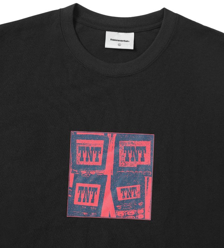 thisisneverthat TNT Phone Tee Off Black