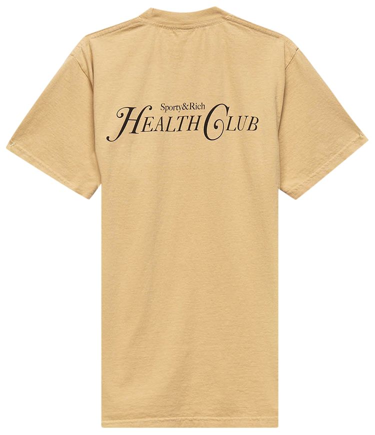 Sporty  Rich Rizzoli T Shirt Camel