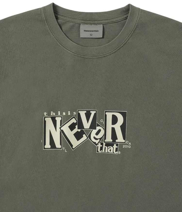 thisisneverthat TNT Records Tee Mud