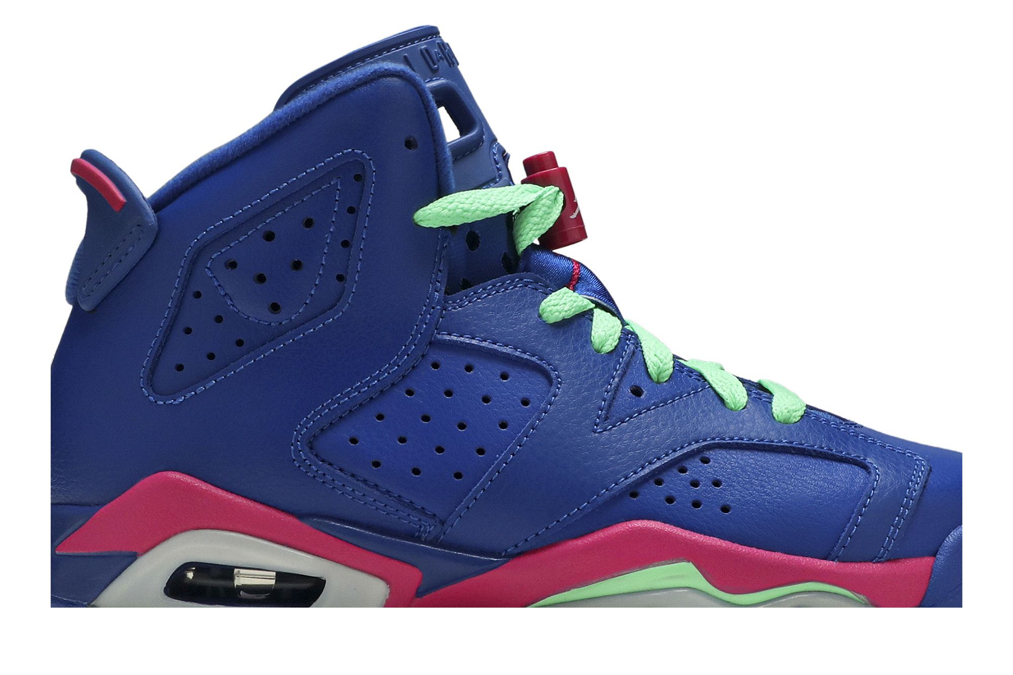 Jordan retro 6 blue and pink clearance